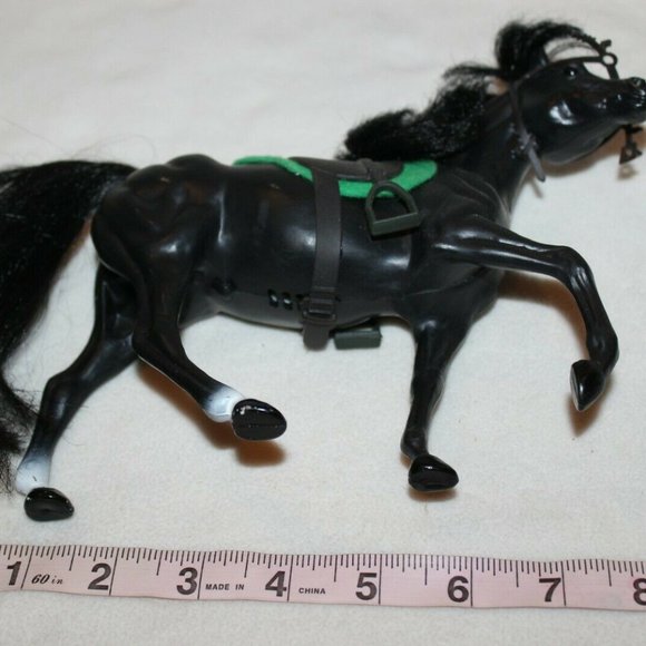 Vintage Grand Champion Lot of 2 Plastic Horses Bla - Picture 3 of 7